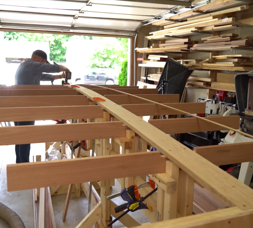 Third Coast Boatbuilding: Keelson and Frame Sides