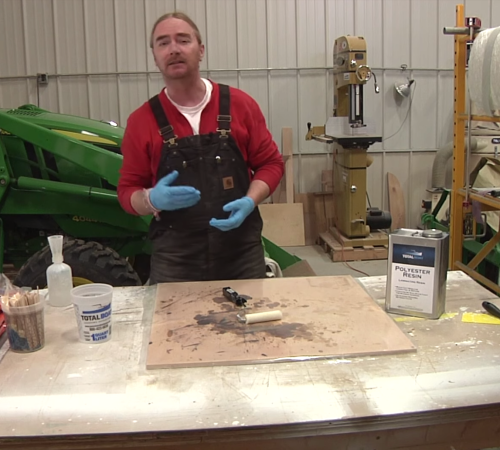 Making a Fiberglass Panel with Boatworks Today