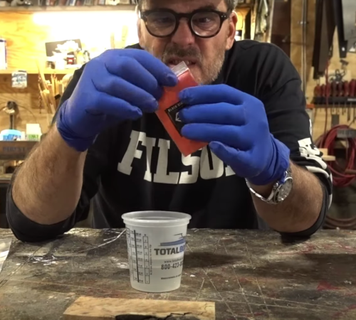 Diresta’s Workshop: Using Epoxy to Make a Knife Handle