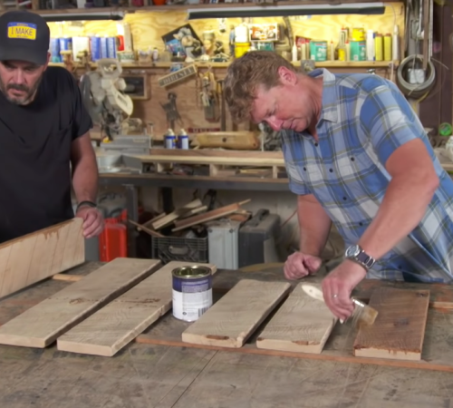 Varnishing with This Old House and Jimmy Diresta