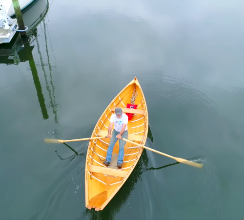 Building the TotalBoat Sport Dory - Launching and Rowing