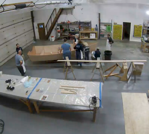 Boatbuilding at the TotalBoat Workshop on Live Shop Cam