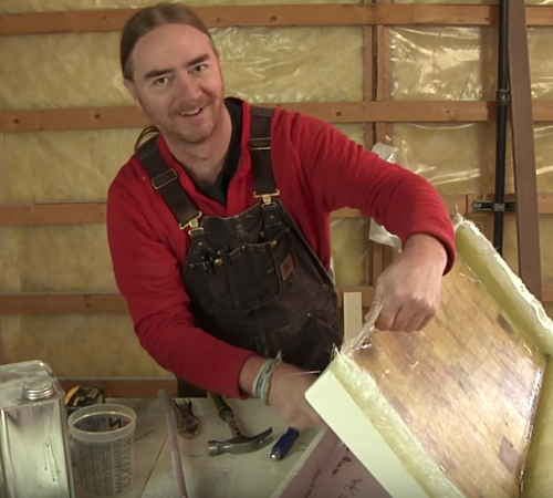 Making a New Boat Hatch From a Mold Using TotalBoat Gelcoat