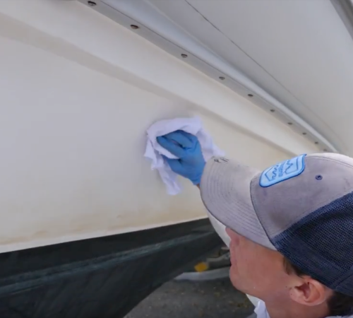 How to Use TotalBoat White Knight Fiberglass Stain Remover