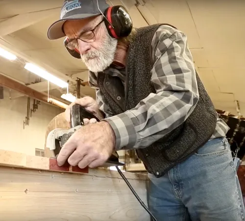 Building the TotalBoat Work Skiff: Hang Over & Cut Off Method