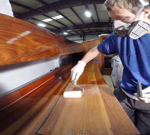 Envy 2-Part Clear Varnish: A Durable Coating for your Brightwork
