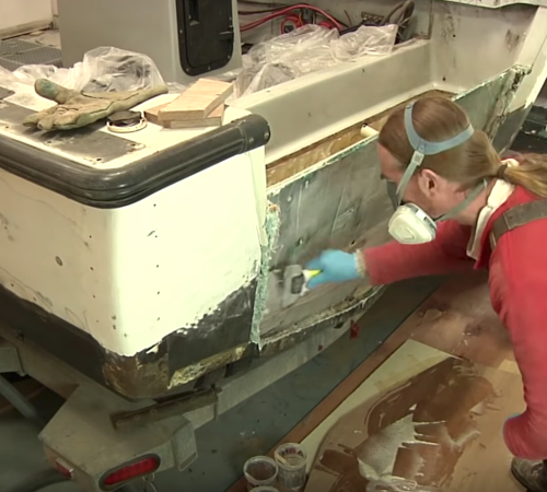 Boatworks Today: Replacing The Transom on a Boston Whaler
