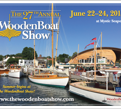Meet us at the 2018 Wooden Boat Show in Mystic, CT with Acorn and Louis