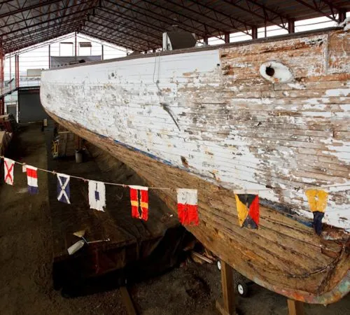 Coronet Yacht Restoration | Using Thixo 2:1 Epoxy to Attach Ceiling Planks