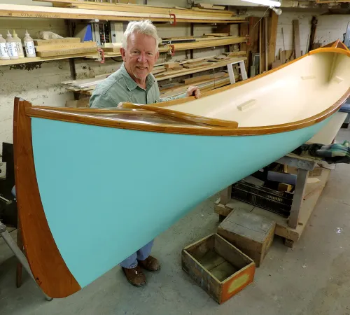 Richard Honan’s Boat Building Project: An Adirondack Guide Boat