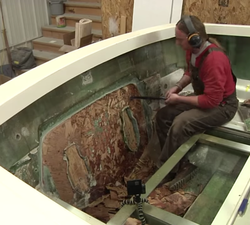 Boatworks Today: Removing the Transom