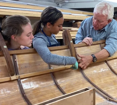 Boat Building with Pops