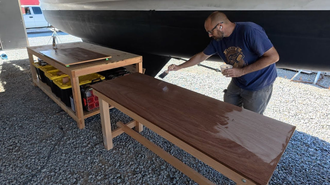 Fresh Progress from Sail Life: Workshop Builds, Repairs, and a Halcyon Test