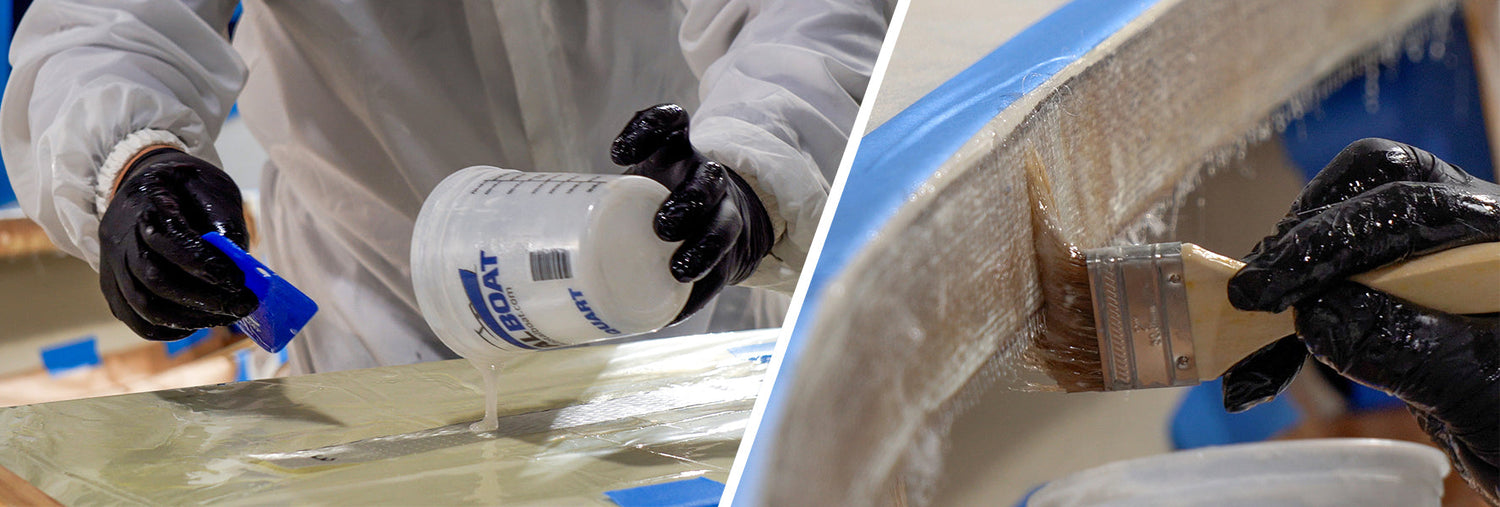 Resin and Fiberglass
