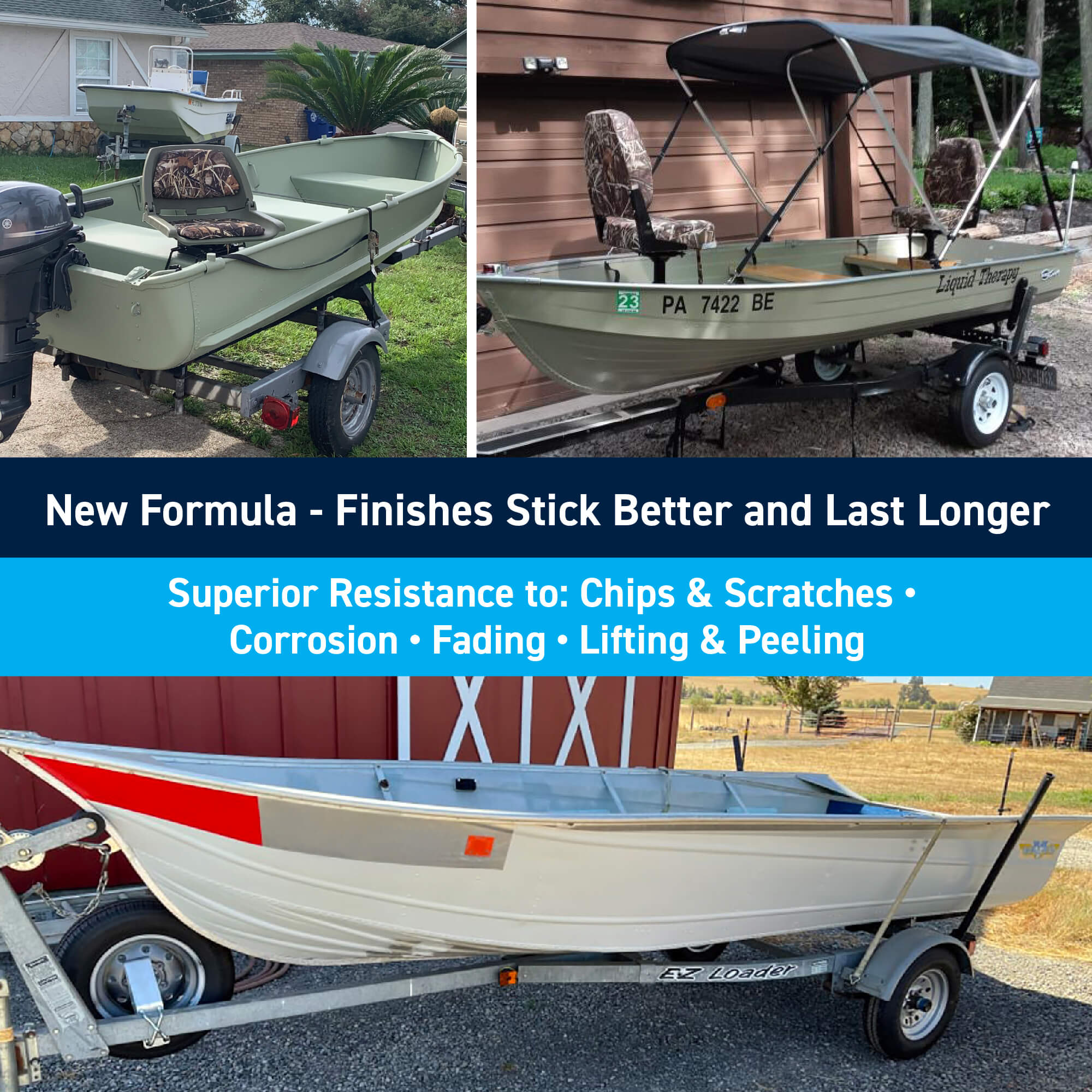 TotalBoat Aluminum Boat Topside Paint: New Formula - Finishes Stick Better and Last Longer