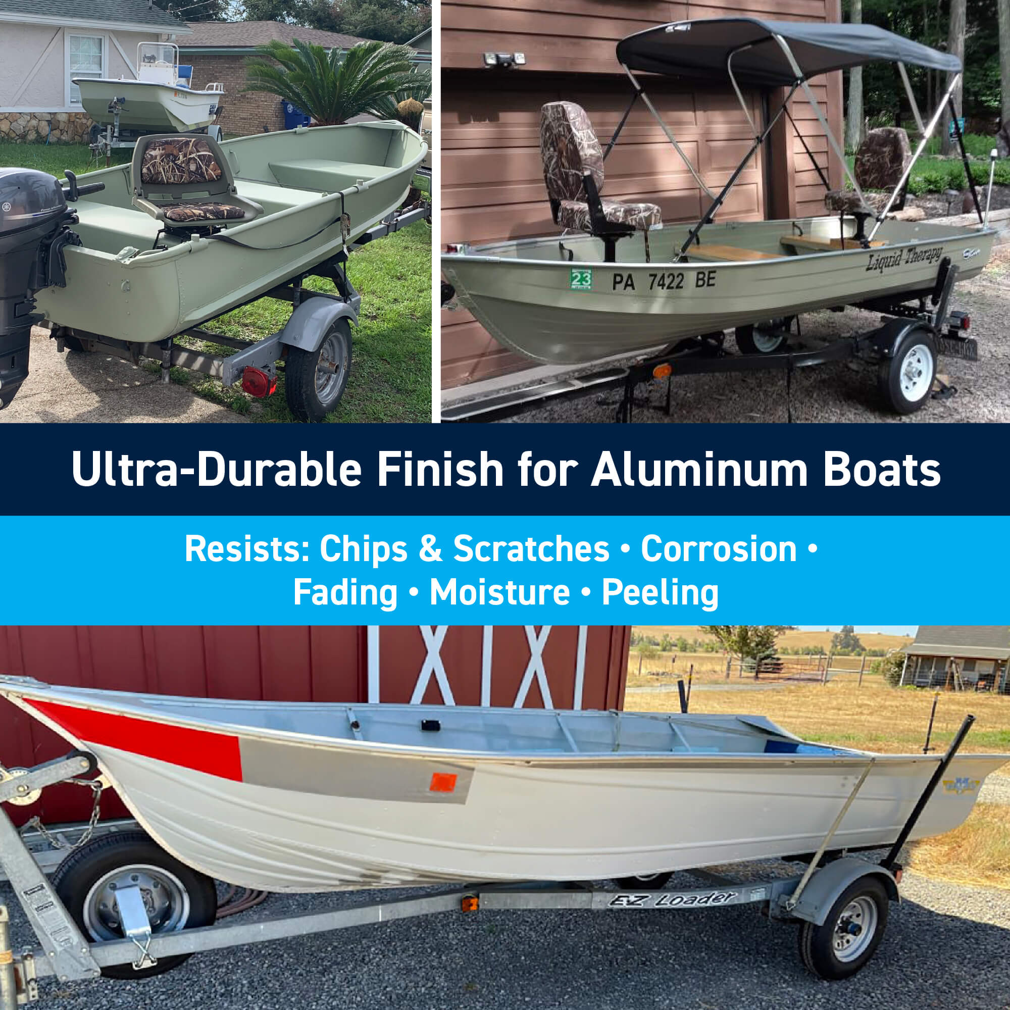 TotalBoat Aluminum Boat Topside Paint: Ultra-Durable Finish for Aluminum Boats