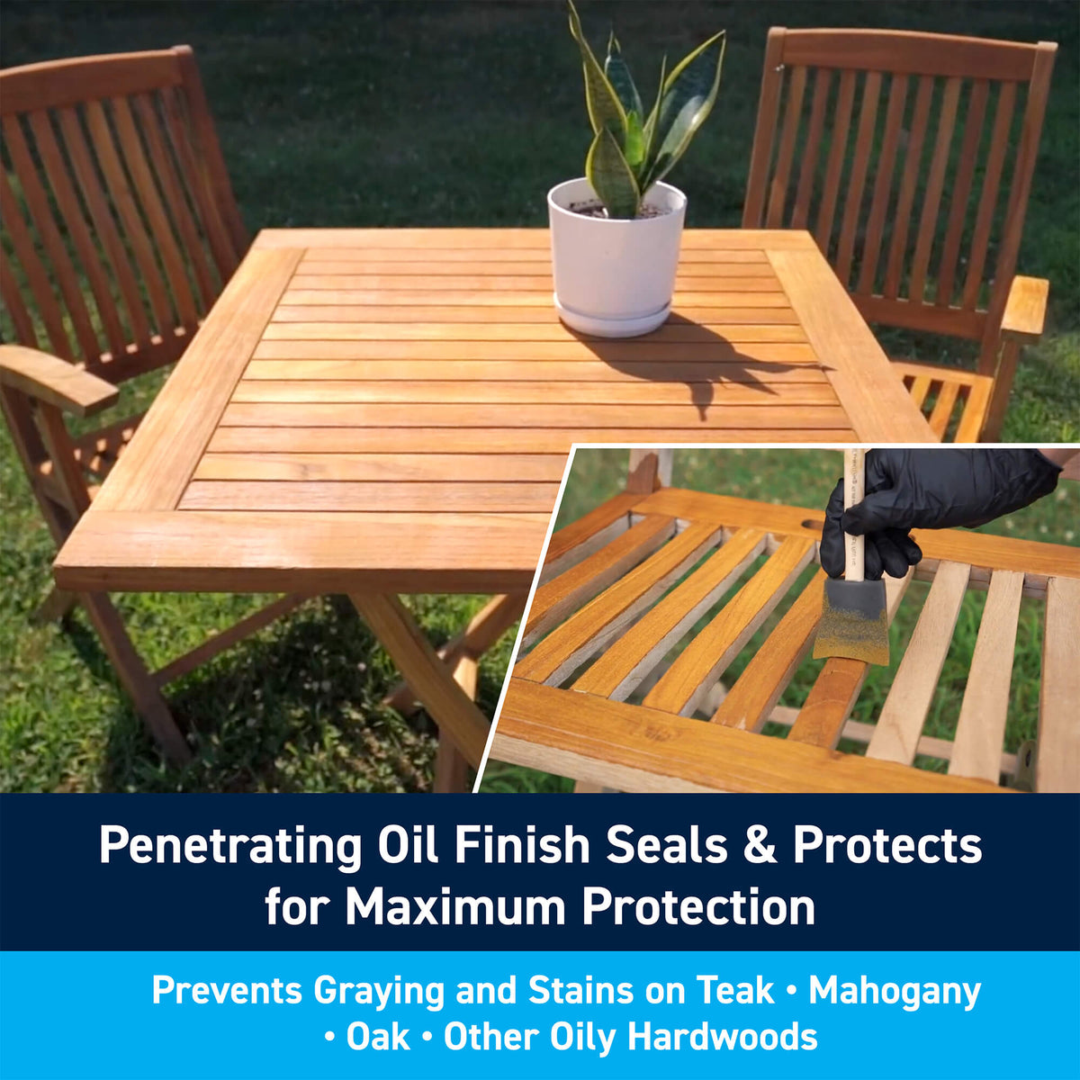 TotalBoat Danish Teak Sealer: Penetrating Oil Finish Seals & Protects for Maximum Protection
