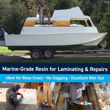 TotalBoat Polyester Laminating Resin: Marine-Grade Resin for Laminating & Repairs