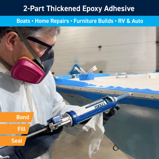 TotalBoat Thixo 2:1 Epoxy Adhesive: 2-Part Thickened Epoxy Adhesive