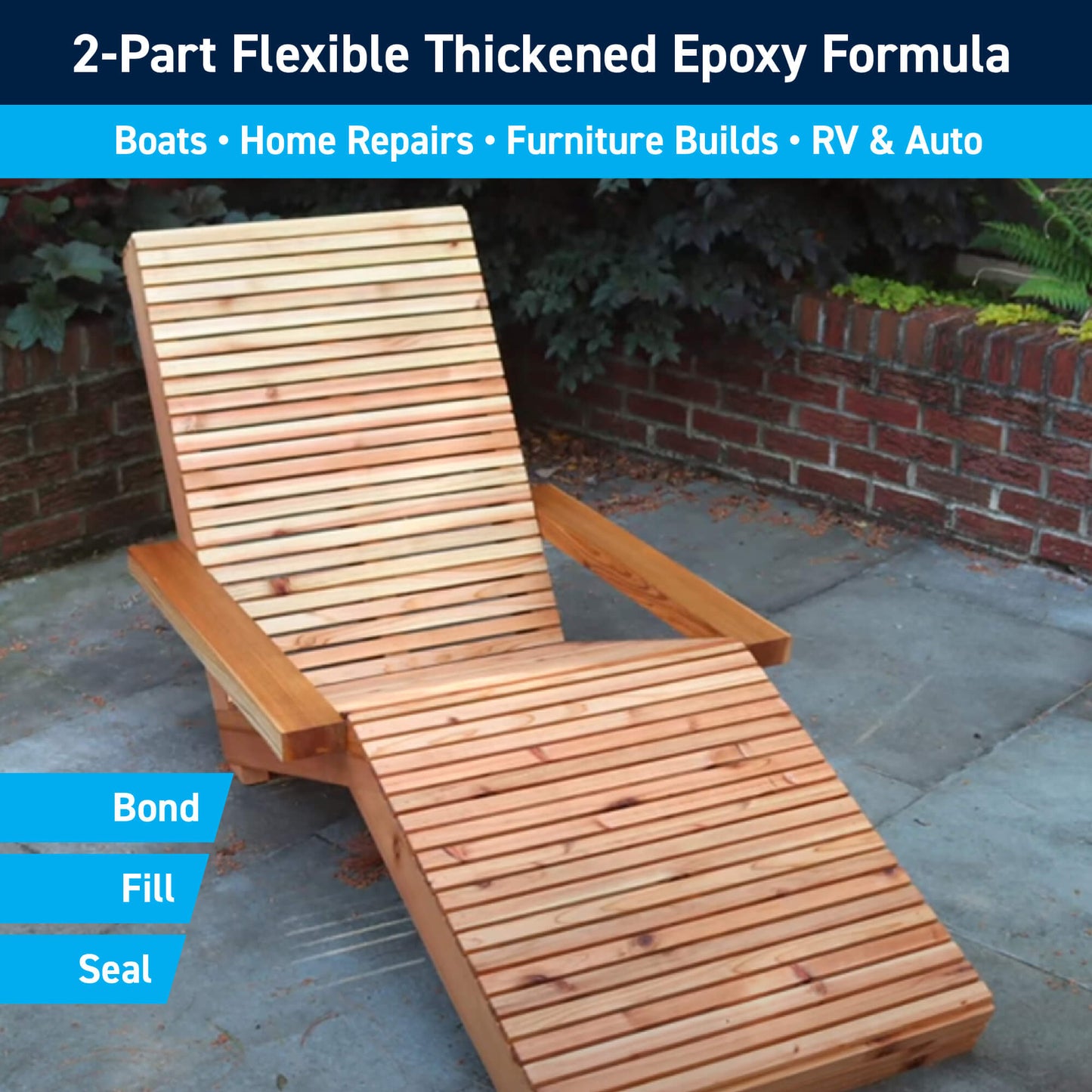TotalBoat Thixo Flex Thickened Flexible Epoxy Adhesive: 2-Part Flexible Thickened epoxy Formula