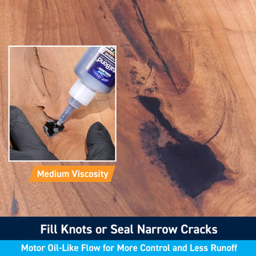 TotalBoat TotalBond Black CA Glue: Fill Knots or Seal Narrow Cracks