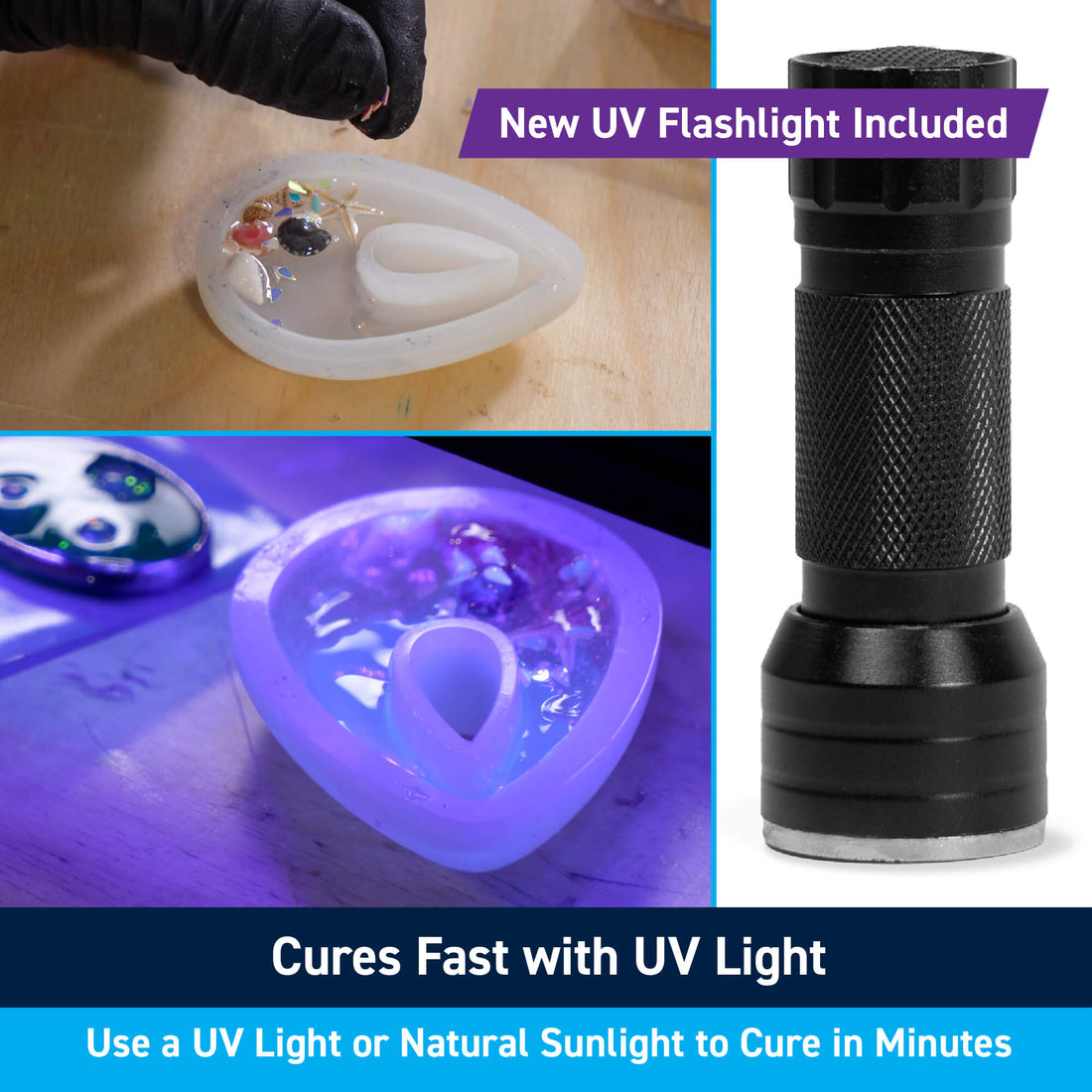 UV Cure Clear Resin Craft Kits