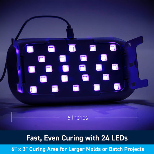 TotalBoat UV Lamp: Fast, Even Curing with 24 LEDs