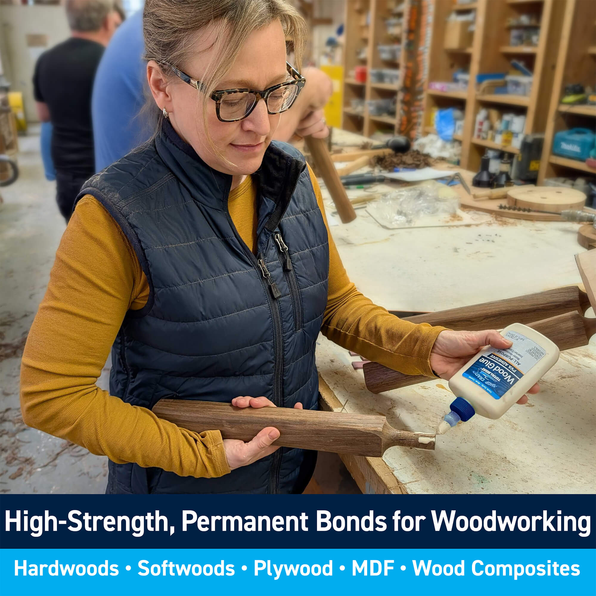 TotalBoat PVA Wood Glue: High-Strength, Permanent Bonds for Woodworking