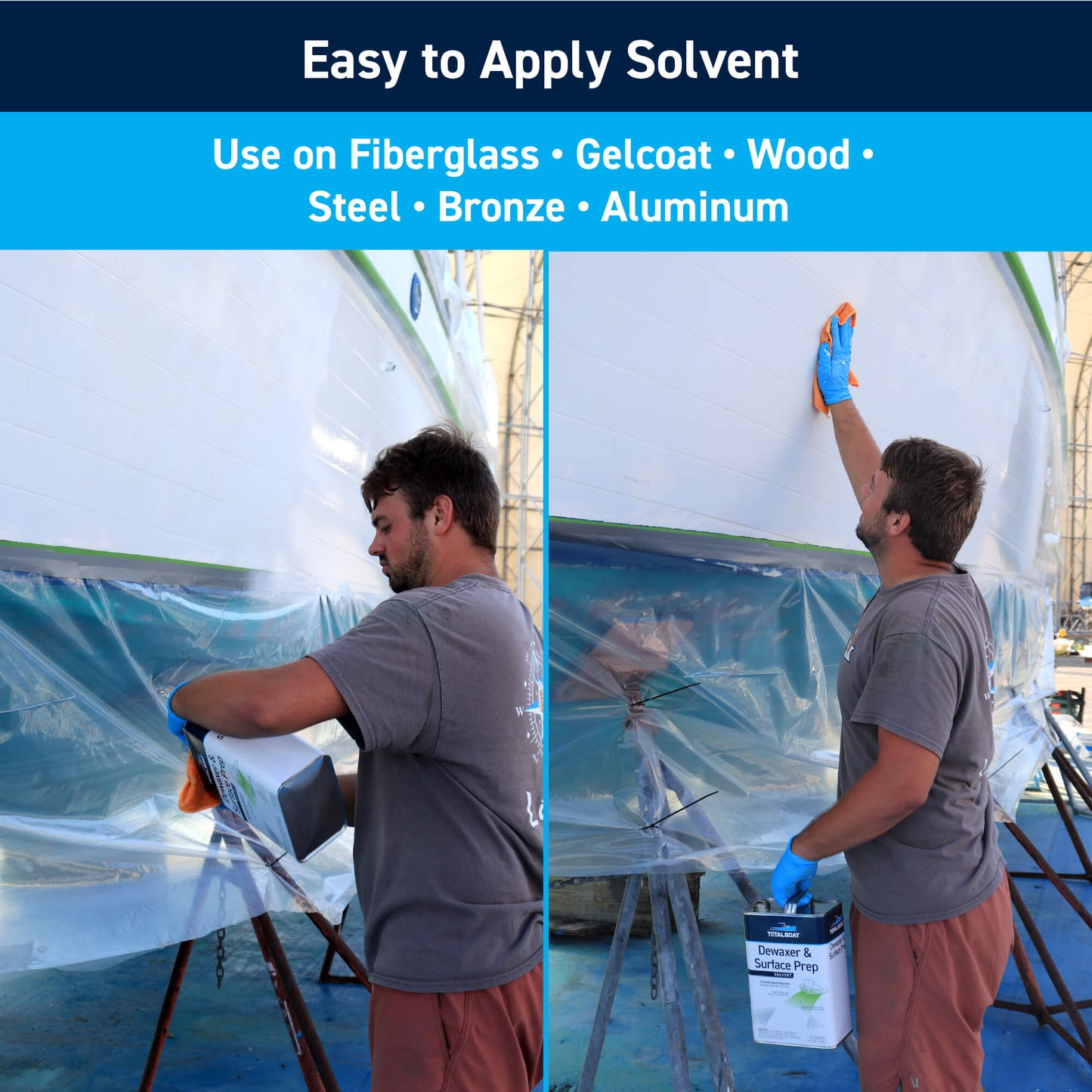 TotalBoat Dewaxer & Surface Prep: Easy to Apply Solvent