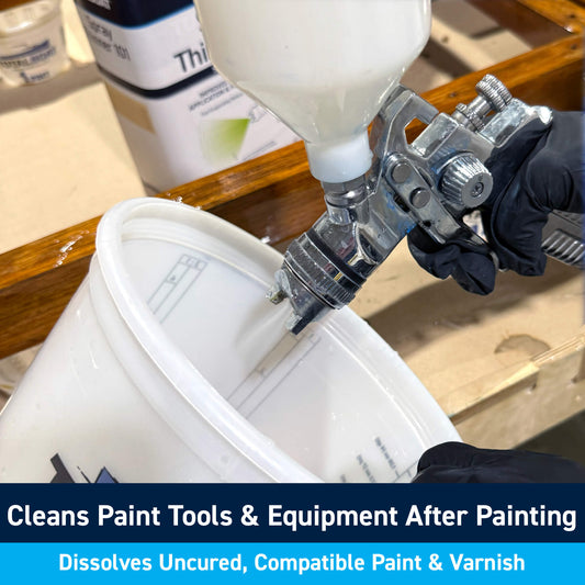 TotalBoat Spray Thinner 101: Cleans Paint Tools & Equipment After Painting