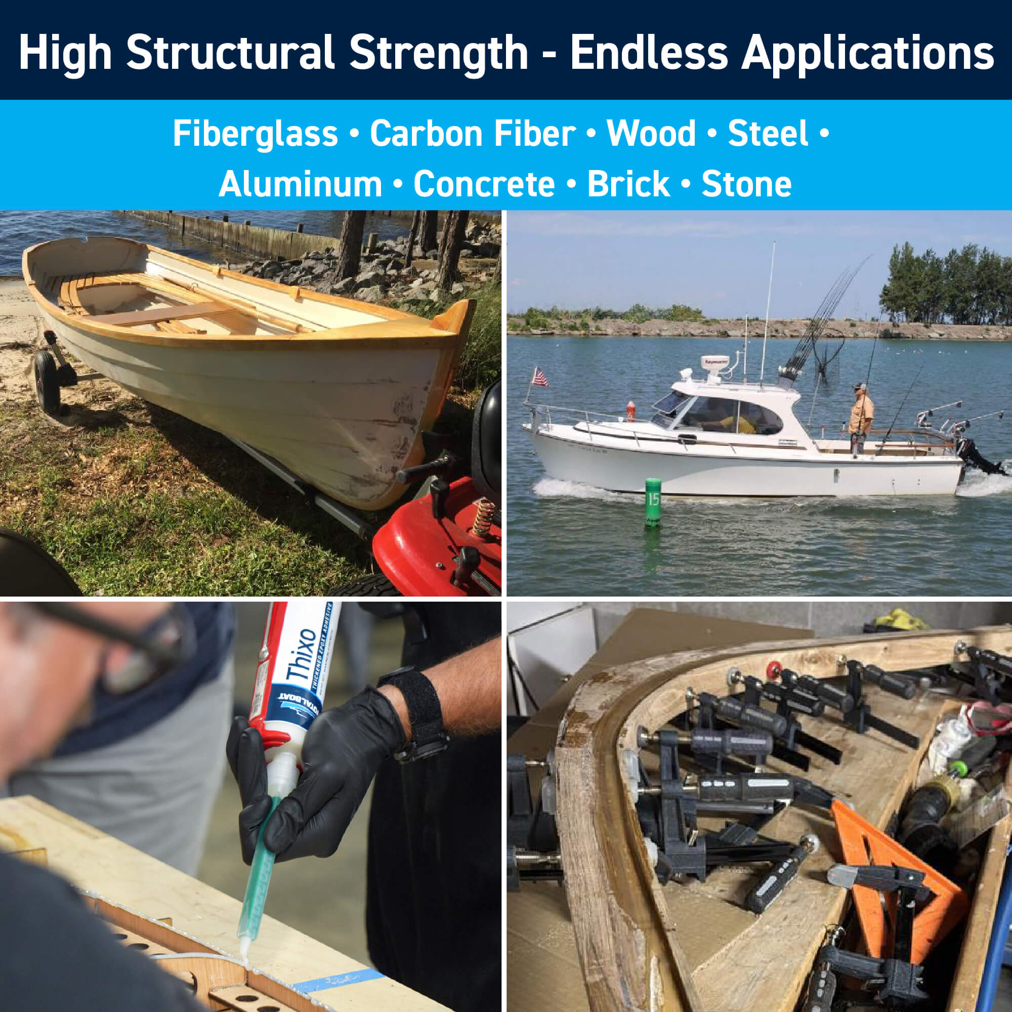 TotalBoat Thixo 2:1 Epoxy Adhesive: High Structural Strength - Endless 