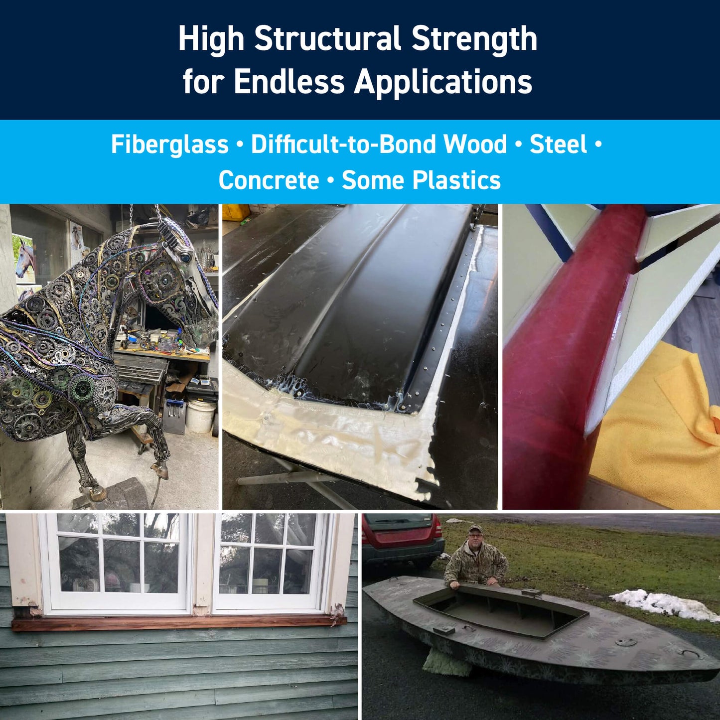 TotalBoat Thixo Flex Thickened Flexible Epoxy Adhesive: High Structural Strength for Endless Applications