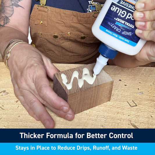 TotalBoat PVA Wood Glue: Thicker Formula for Better Control
