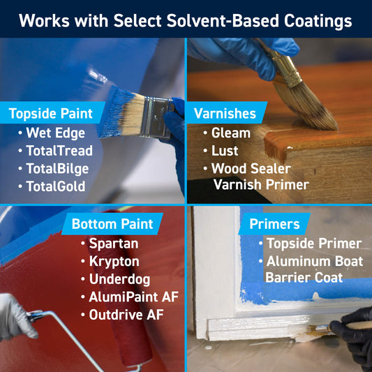 TotalBoat Brushing Thinner 100: Works with Select Solvent-Based Coatings