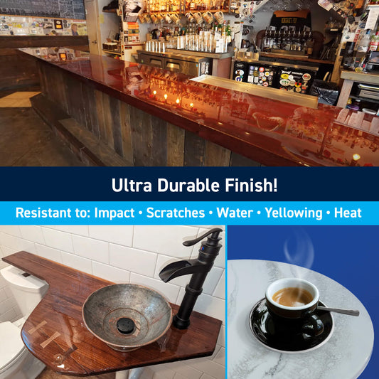 TotalBoat Table Top Epoxy Resin | For Bars, Counters and More