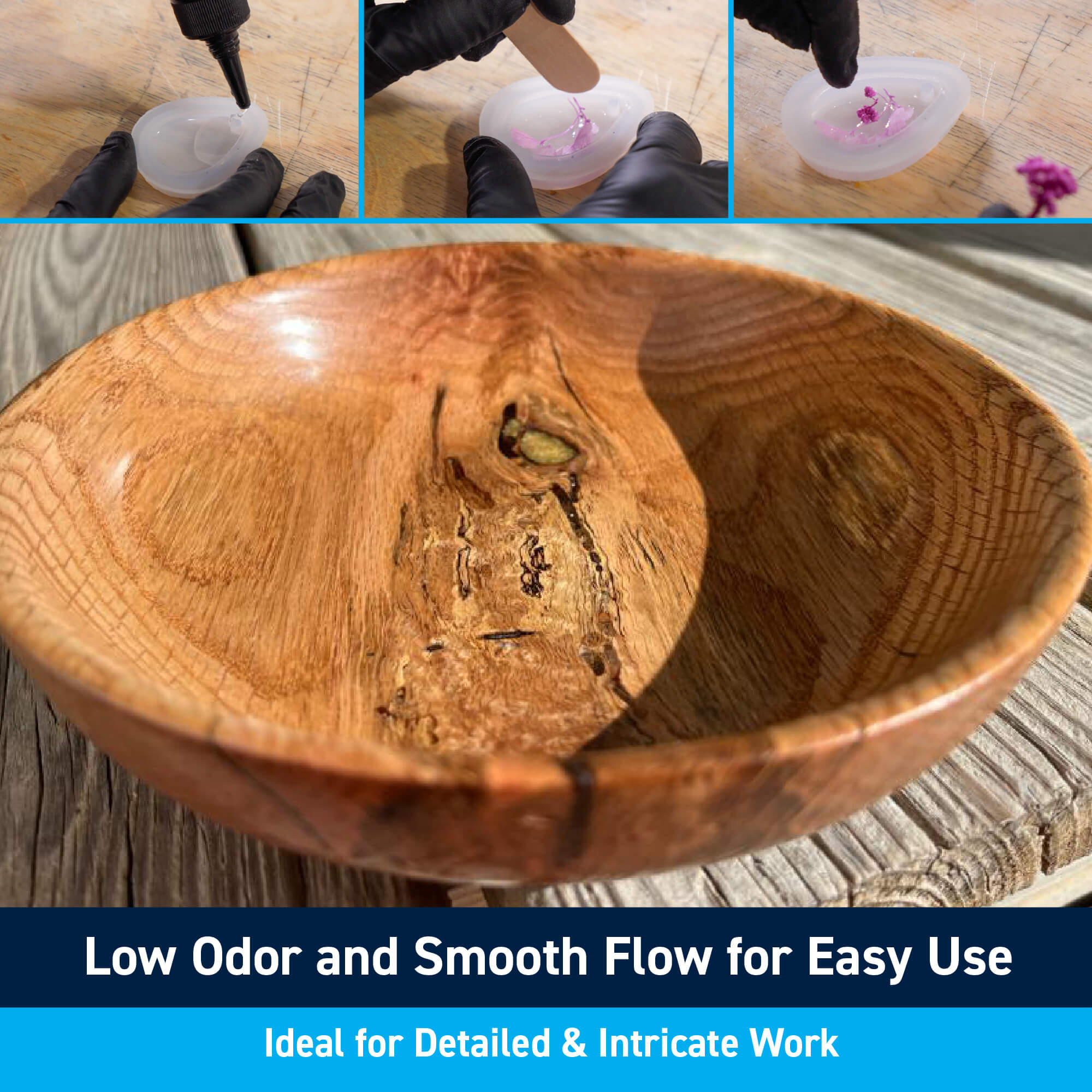 TotalBoat UV Cure Clear Resin: Low Odor and Smooth Flow for Easy Use