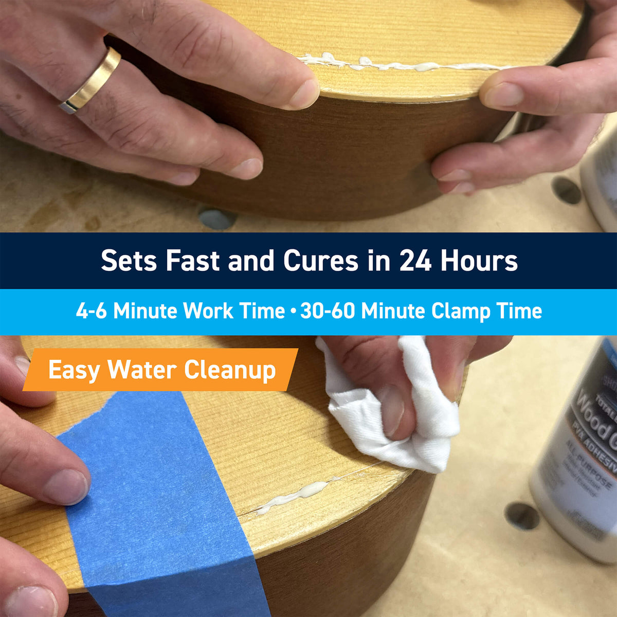 TotalBoat PVA Wood Glue: Sets Fast and Cures in 24 Hours