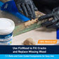 TotalBoat Wood Restoration Kit: Use FixWood to Fill Cracks and Replace Missing Wood