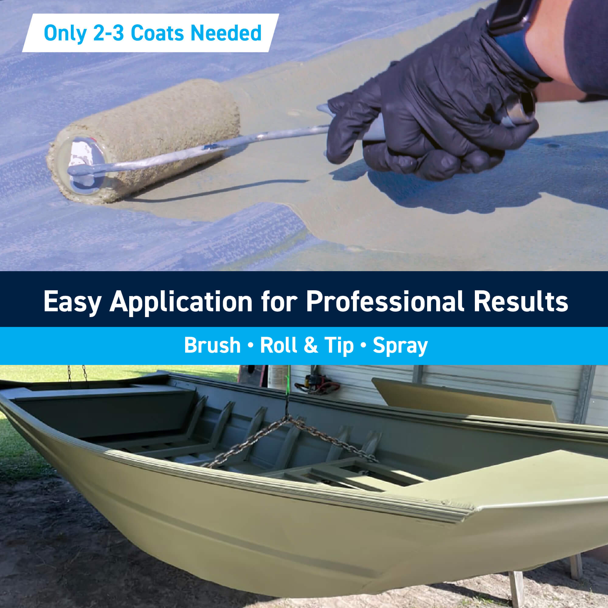 TotalBoat Aluminum Boat Topside Paint: Easy Application for Professional Results