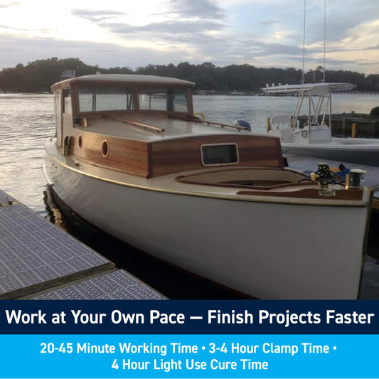 TotalBoat Thixo Fast Cure 2:1 Epoxy Adhesive: Work at Your Own Pace - Finish Projects Faster