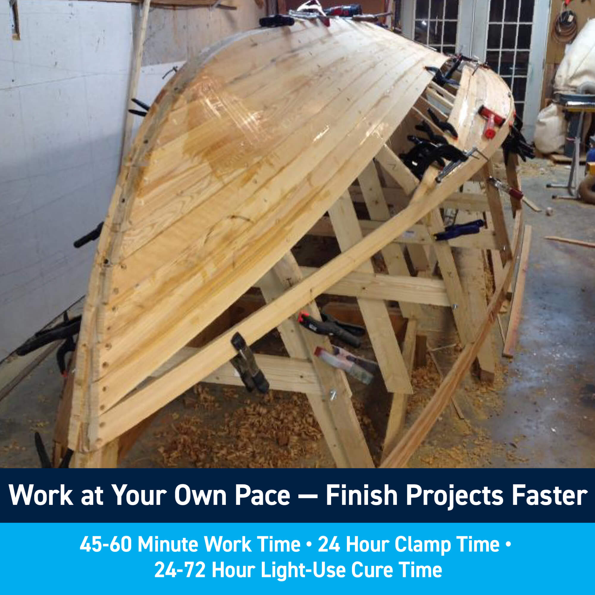 TotalBoat Thixo 2:1 Epoxy Adhesive: Work at Your Own Pace - Finish Projects Faster