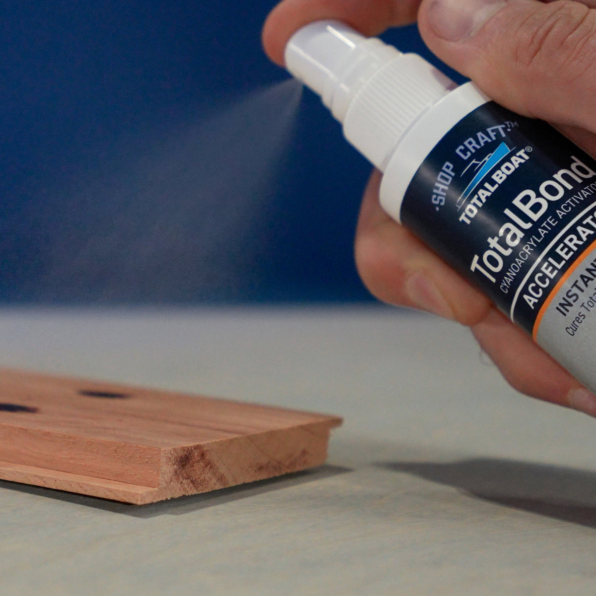 TotalBond CA Glue Accelerator - Pump Spray for Instant Set