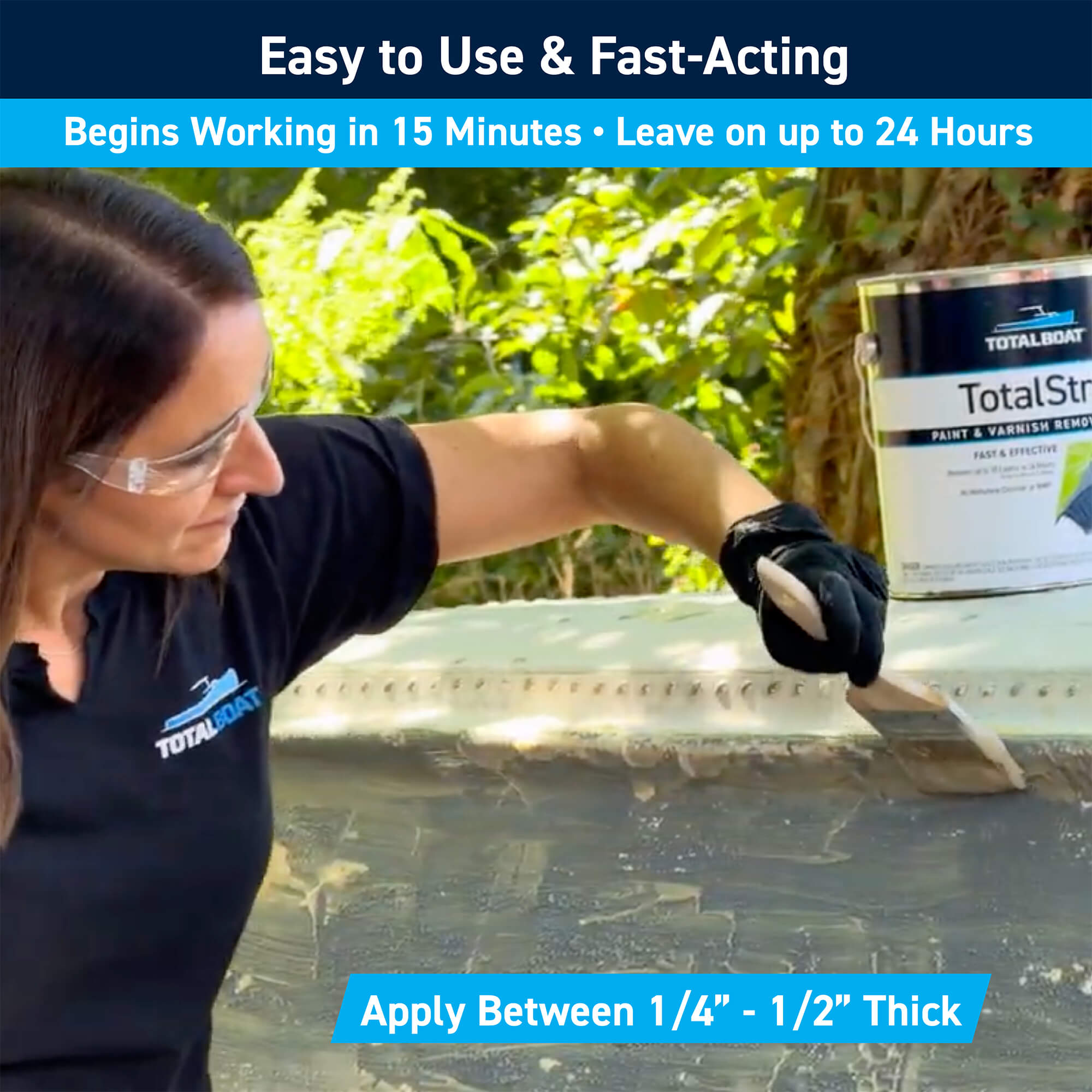 TotalBoat TotalStrip: Easy to Use & Fast-Acting
