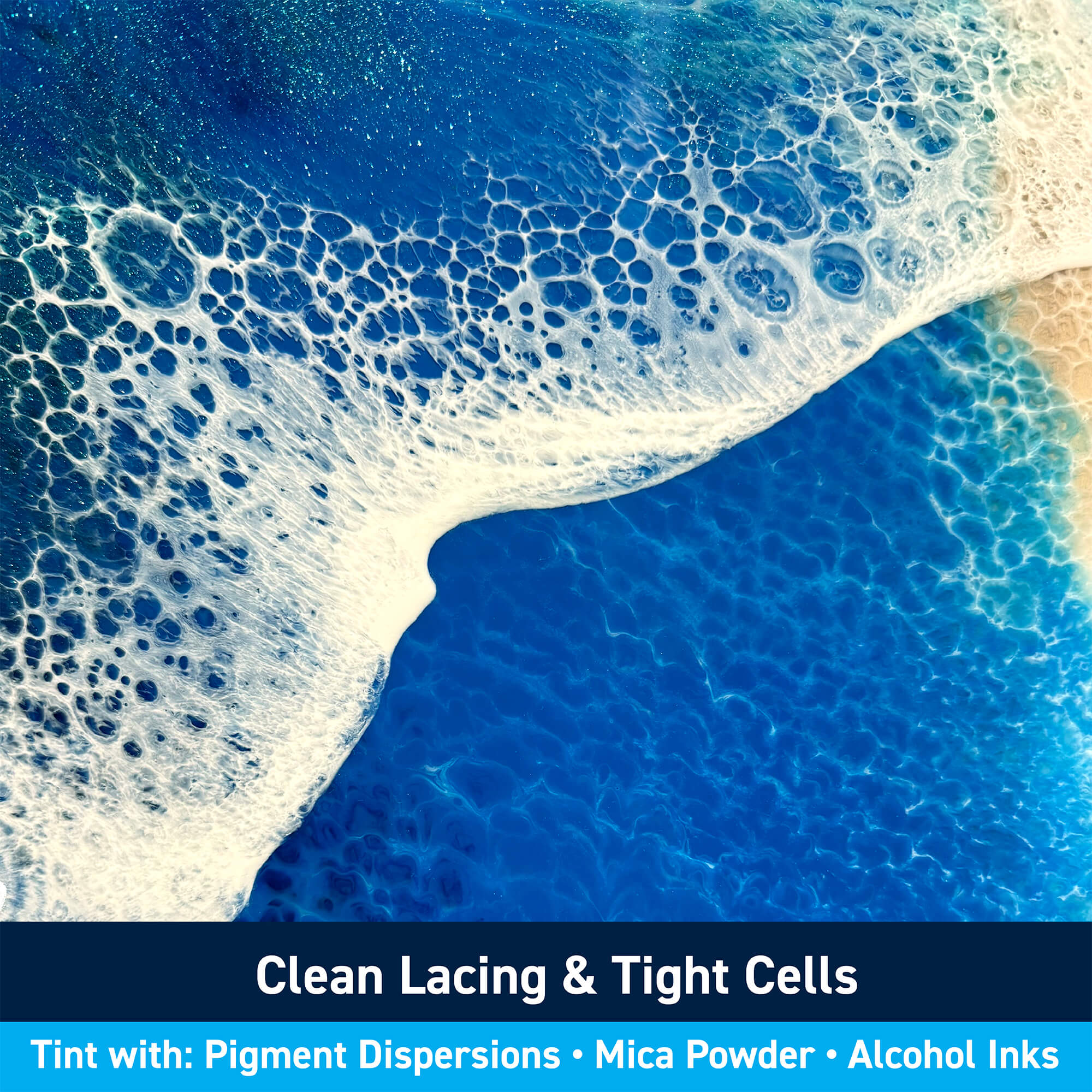 TotalBoat Wave + Marble Epoxy Kit: Clean Lacing & Tight Cells