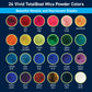 TotalBoat Epoxy Coasters Project Kit: 24 Vivid TotalBoat Mica Powder Colors