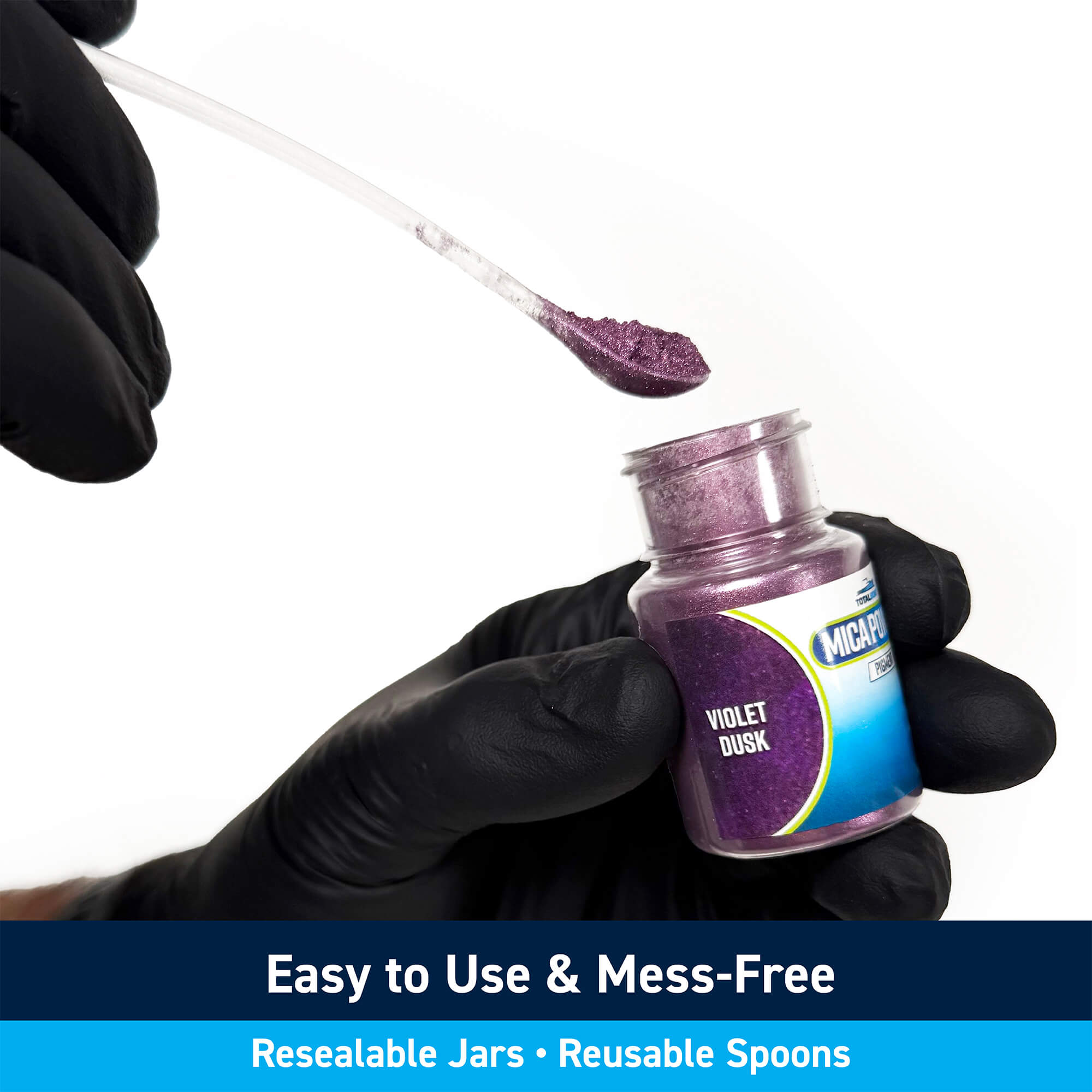 TotalBoat Mica Powder Pigment Set: Easy to Use & Mess-Free