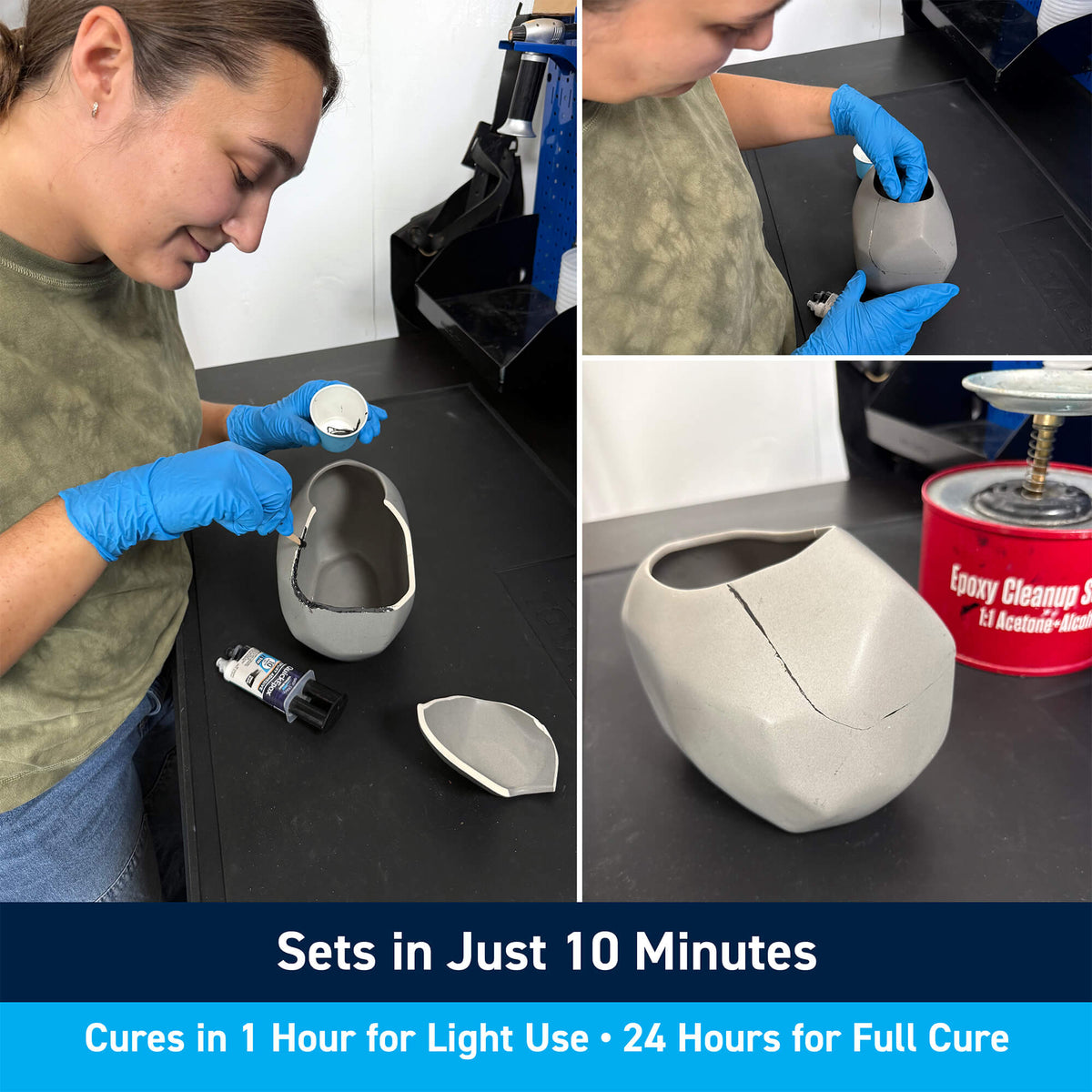 QuickEpox Black 10-Minute Epoxy Glue