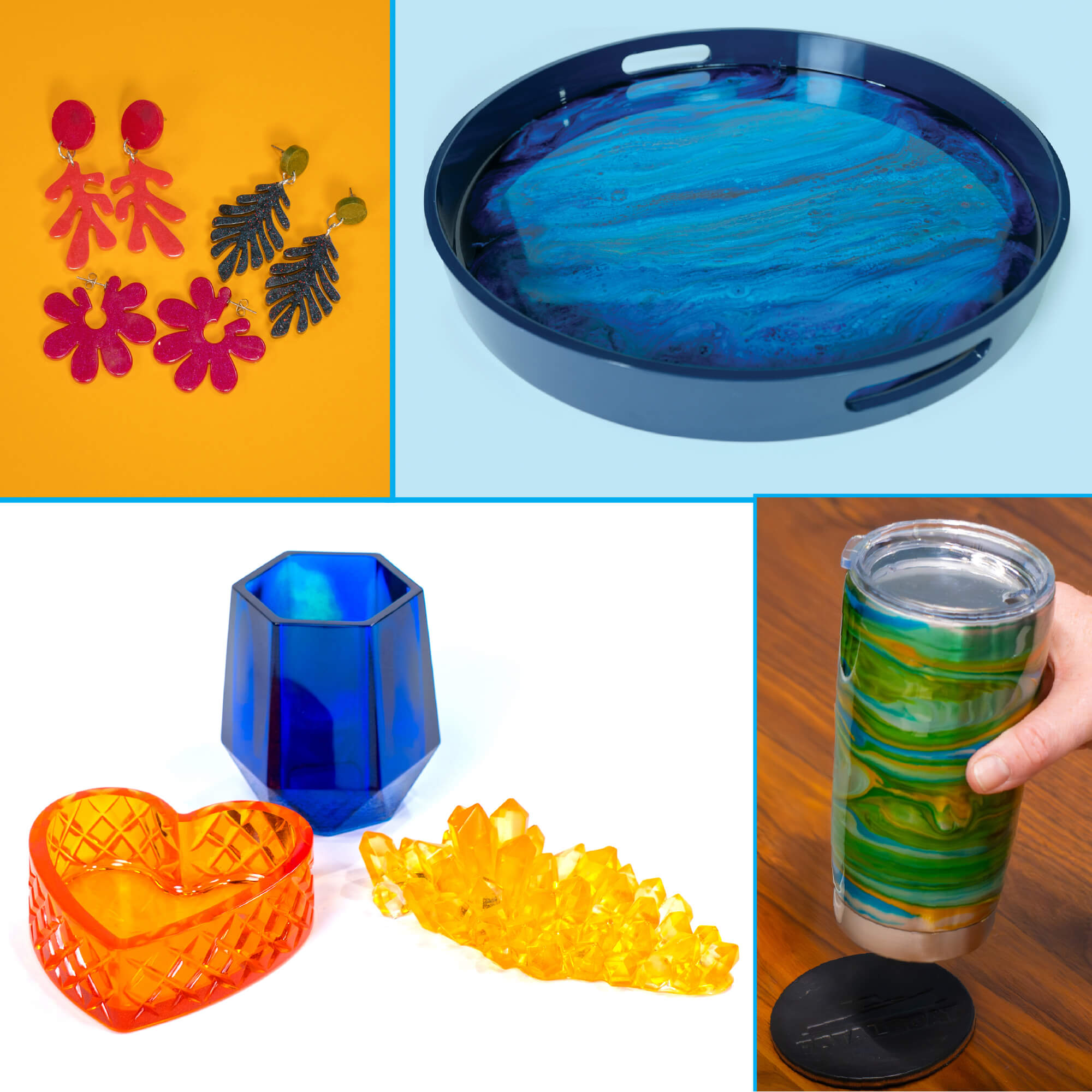 TotalBoat Epoxy Pigments Project Kit projects