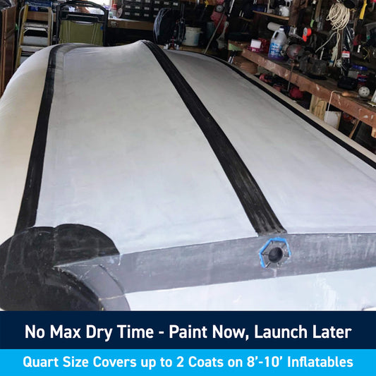 TotalBoat Inflatable Boat Paint: No Max Dry Time - Paint Now, Launch Later