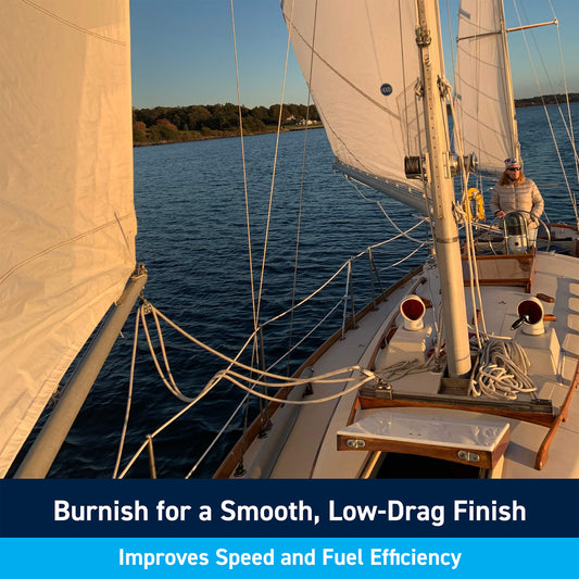 TotalBoat Spartan: Burnish for a smooth, Low-Drag Finish